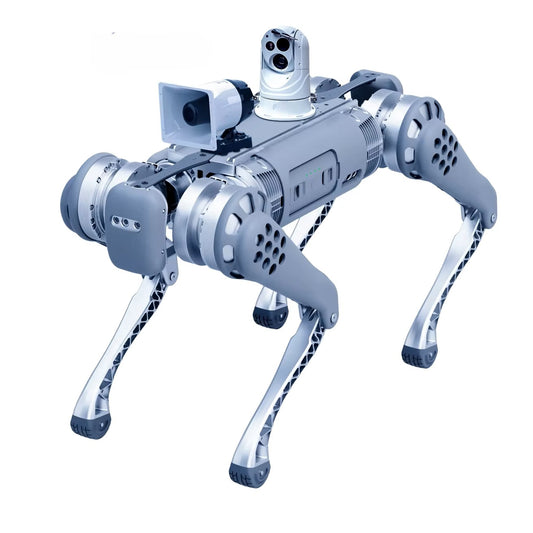 Interactive Bionic Dog Robot with Advanced Network Camera for Inspection Tasks
