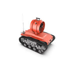 Mobile Robot Platform - Based Firefighting Robot with Tracked Chassis for Tough Terrains