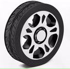 Professional Supply Caster Load-Bearing Wheel Active Wheel Solid Rubber Bearing Drive Wheel