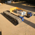 China Steel Track Undercarriage Rubber Crawler Chassis Remote Control Robot for Sale