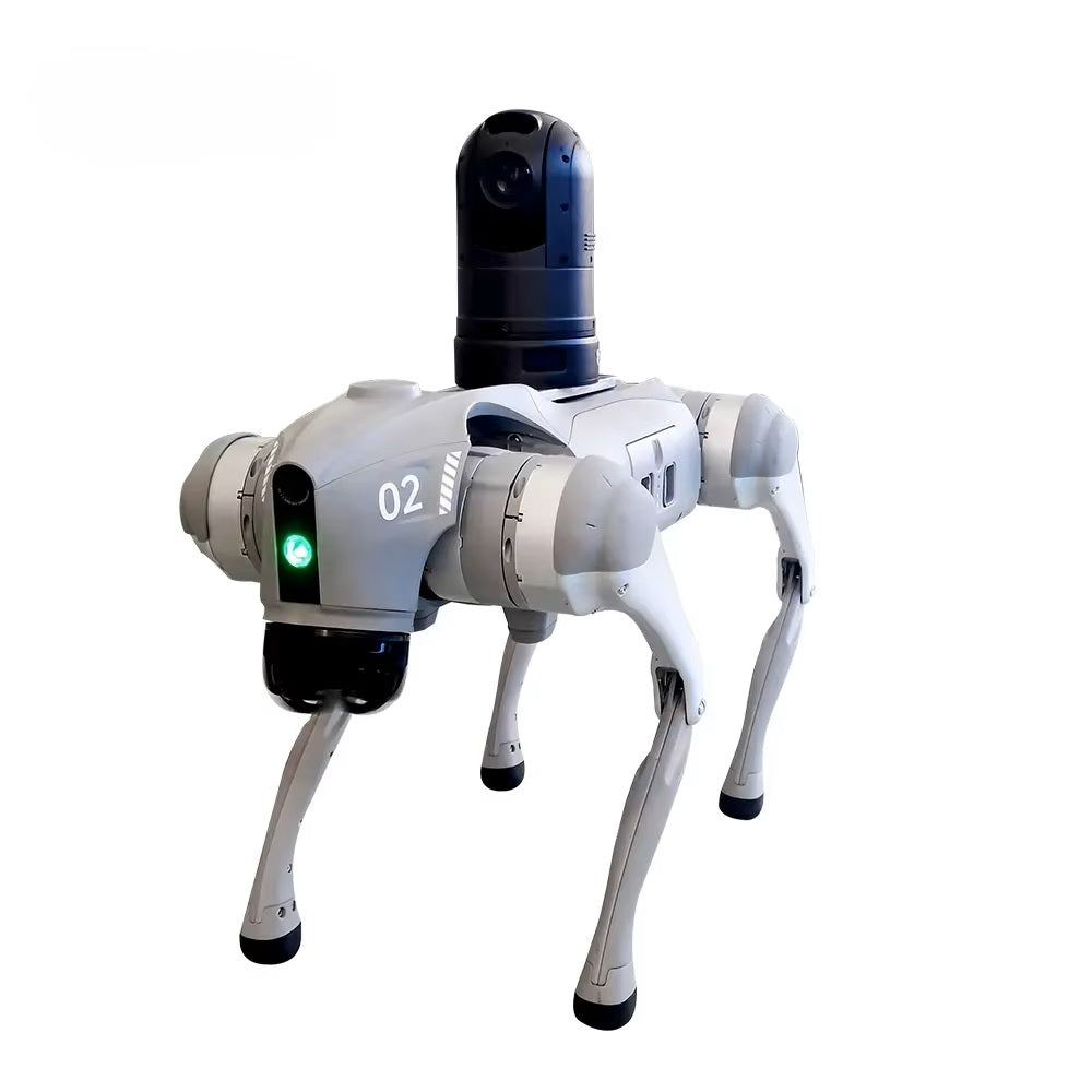 Advanced Smart Embodied AI Quadruped Robot Dog Advanced Network Camera for Inspection