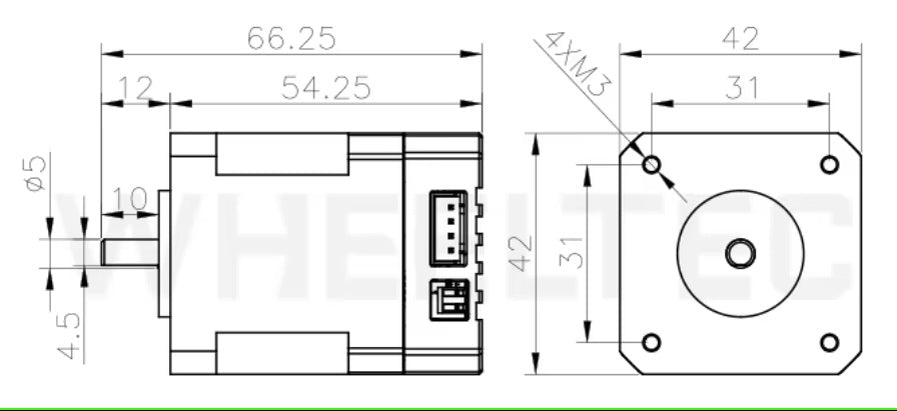 Construction Machinery Parts Cheap Modern Drive and Control Integrated Stepper Motor With Speed Reducer