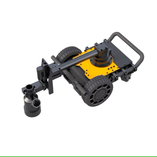 Remote Controlled Magnetic Climbing Robot Super High Pressure Jet Derusting in Vessel Cleaning