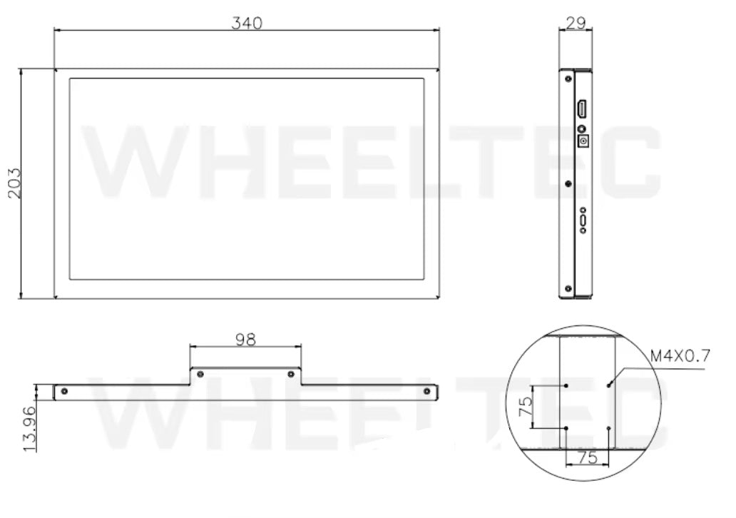 Wholesale Cheap Price Industrial Educational Panel Hd1080p Durable Touch Screen