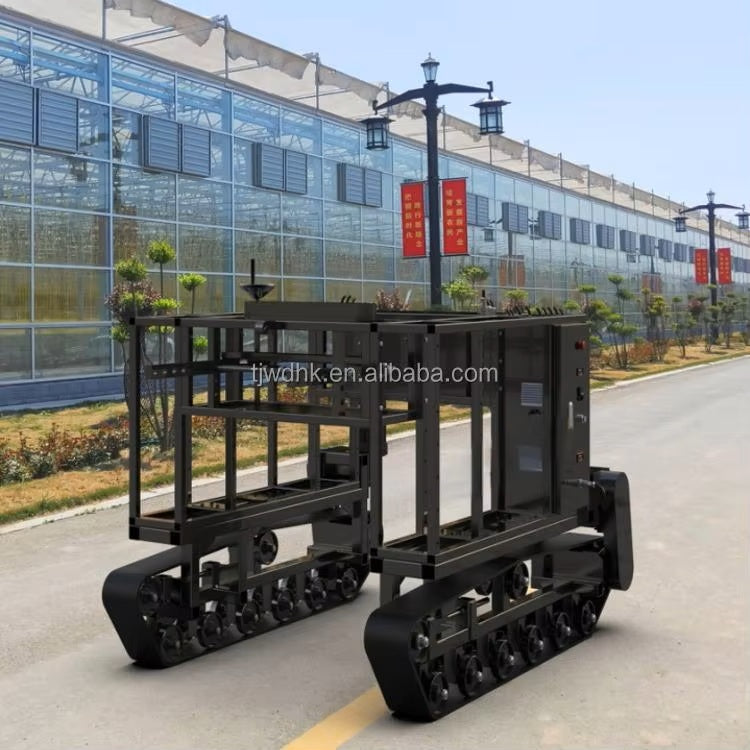 High Quality UGV Tank Chassis Tracked Rubber Robot Chassis with Omnidirectional Suspension