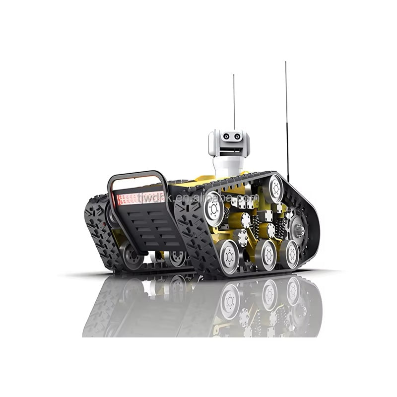 High Quality Tracked Chassis Explosion Proof Rubber Track Tank Robot Chassis for Flammable Explosive Environment