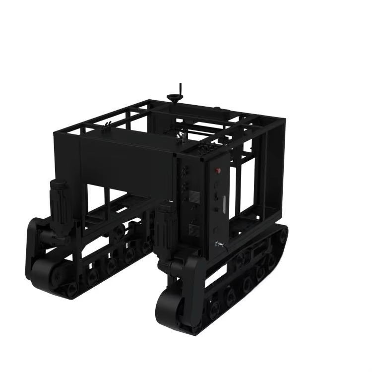 High Quality UGV Tank Chassis Tracked Rubber Robot Chassis with Omnidirectional Suspension