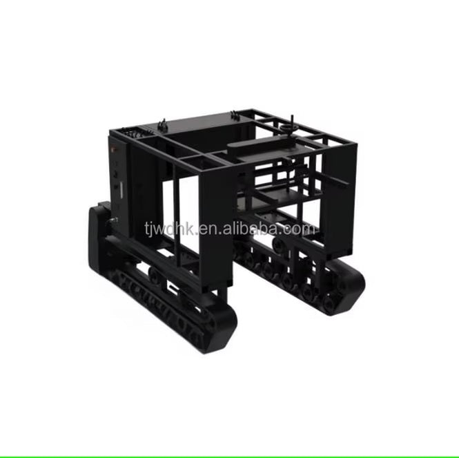 High Quality UGV Tank Chassis Tracked Rubber Robot Chassis with Omnidirectional Suspension