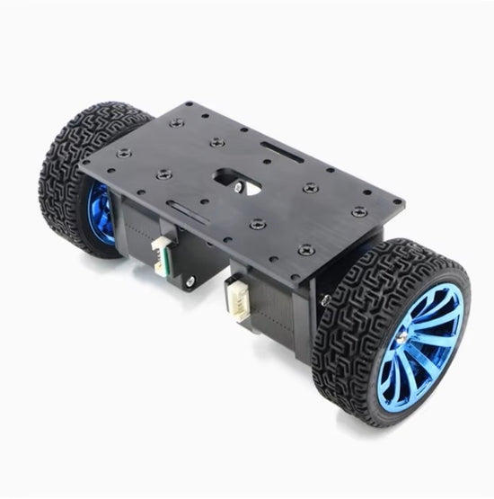 Engineered Metal Frame Balance Car Chassis for Smart 2WD Robot Applications