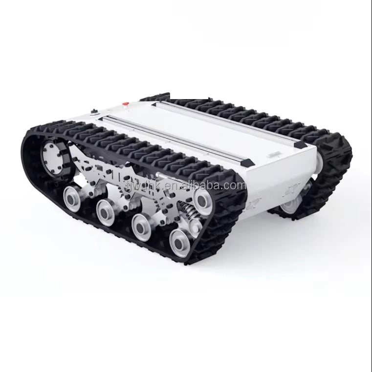Wholesale High Quality Tracked Chassis tank All Terrain Rubber Track Robot Climbing Crawler Chassis