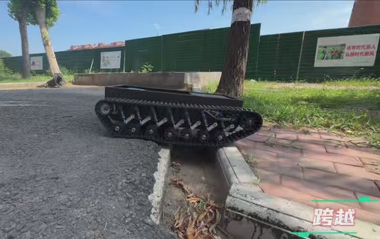 High Quality Tracked Robot Chassis Customized Chassis for All Terrain Small Tracked Chassis